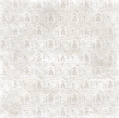 Maja Design Papier Nyhavn Eating out 12x12"