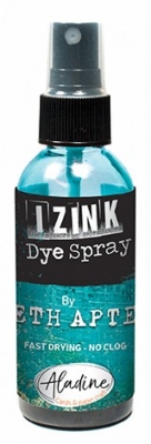 Aladine IZink Dye Spray Turquoise Bleu Océan 80ml