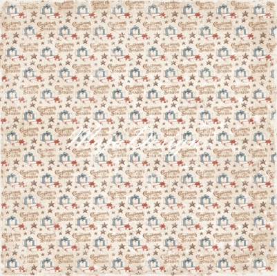 Maja Design Papier Home for the Holidays Brought You A Gift 12x12"