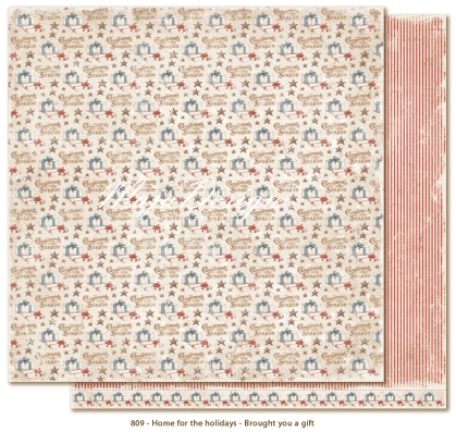 Maja Design Papier Home for the Holidays Brought You A Gift 12x12"