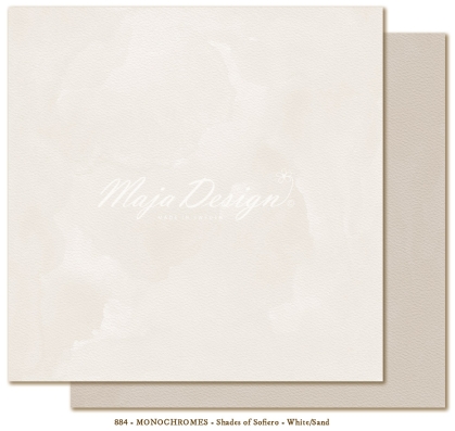 Maja Design Monochromes Shades of Sofiero White Sand 12x12"