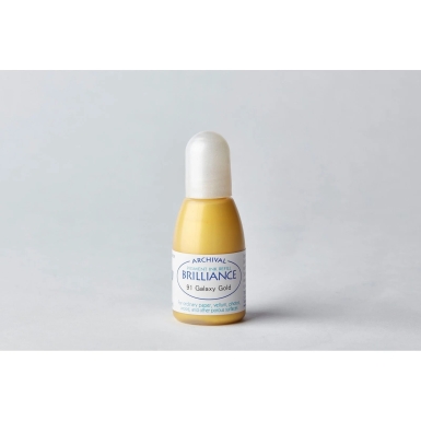 Tsukineko Brilliance Galaxy Gold Nachfüllfarbe 20ml