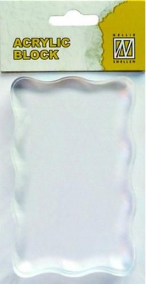 Nellie's Choice Stempelblock transparent 5cmx8cmx8mm