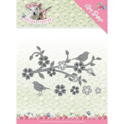 Amy Design Stanzformen Blütenzweige Spring Is Here Blossom Branch 10x4.5cm