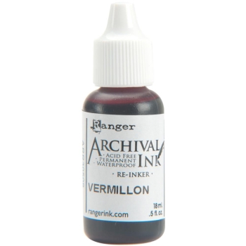 GRATIS! Ranger - Archival Reinker Vermillion 18ml