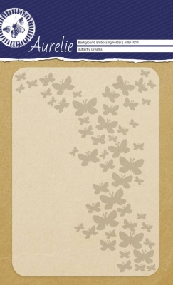 Aurelie Prägeschablone Butterfly Dreams Embossing Folder 10.5x15.0cm