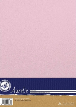 Aurelie Shimmering Paper Baby Pink A4 (1 Bogen)