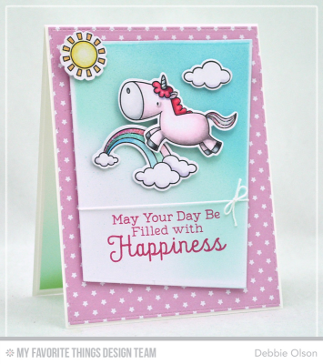 GRATIS! My Favorite Things - Clearstempelset Magical Unicorns 4x8"