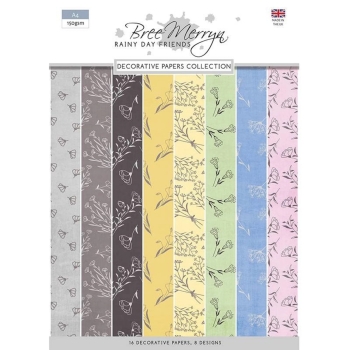 Bree Merryn Papierpack Rainy Day Friends A4 200gsm
