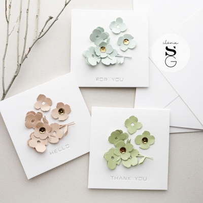 Simply Graphic Stanzschablone Bouquet 5.5x4.5cm