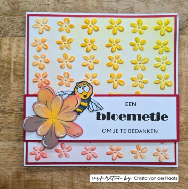 Preview: Vaessen Creative 3D Prägefolder Bloom by Carla Creates 15x15cm