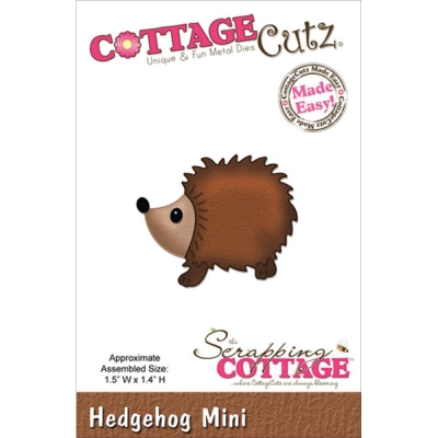 CottageCutz Stanze Igel Hedgehog Mini Die