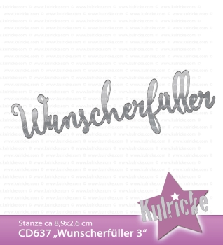 Kulricke Stanze Wunscherfüller 8.9x2.5cm