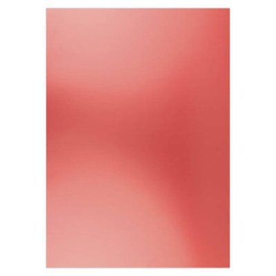 Find It Trading Spiegelkarton rot Metallic Christmas Cardstock Red A4 - 250gr. 1 Bogen