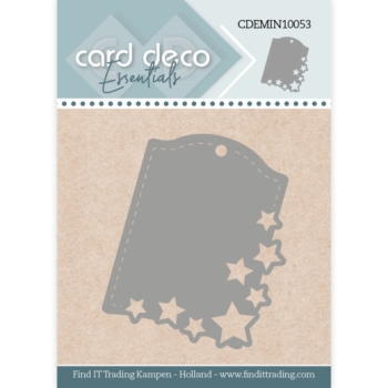 Find It Trading Stanzschablone Sternenlabel Star Label 3.6x4.5cm