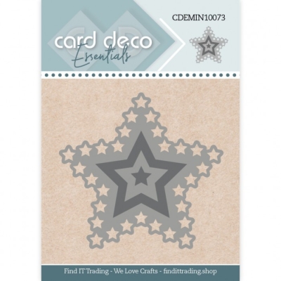Find IT Trading Card Deco Mini Stanzschablone Sterne Stars 5.0cm