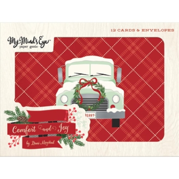 GRATIS! My Mind's Eye Comfort & Joy Weihnachtskarten und Couverts
