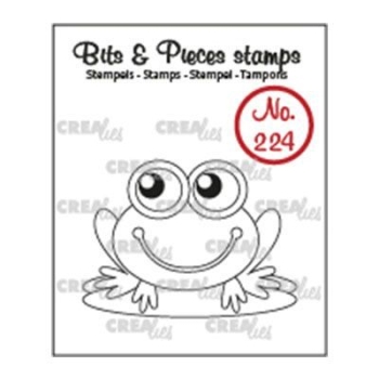 Crealies Clearstempel Frosch Frog Clear Stamp 4.3x3.1cm