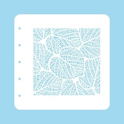Nellie's Choice Stencil Schablone Blätter Leaves