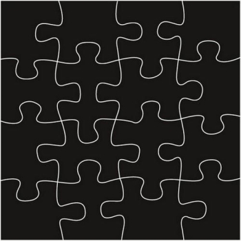 Marianne Design Stanzschablonen Craftables Puzzle 10x10cm