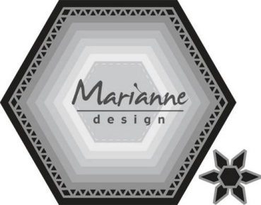 Marianne Design Stanzschablonen Hexagon