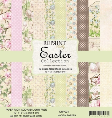 Reprint Papierpack Easter Collection 12x12" (30.5x30.5cm)
