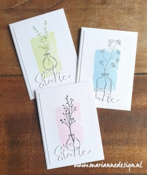 Marianne Design Clearstempel Silhouette Art Zweig Ilex