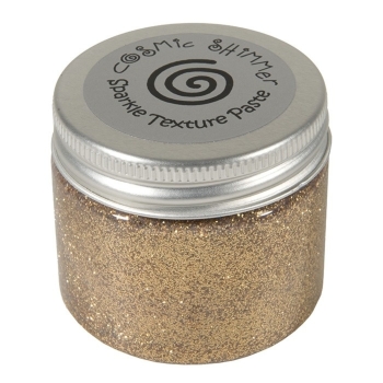 Cosmic Shimmer Sparkle Texture Paste Warm Gold 50ml