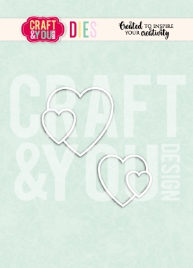 Craft & You Design Stanzformen Hearts by Gosia PRE-ORDER Lieferbar ab 29.04.2026