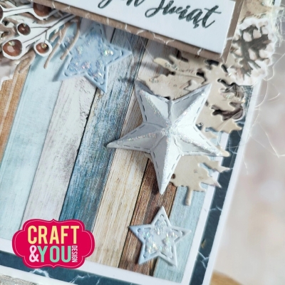 Craft & You Design Stanzschablonen Sterne Stars Dies