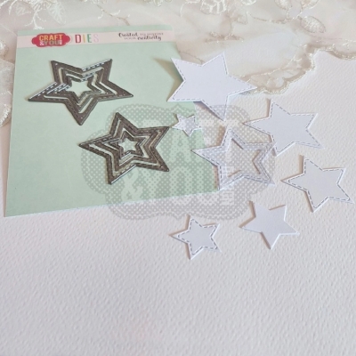 Craft&You Design Stanzformen Sterne Stars Dies