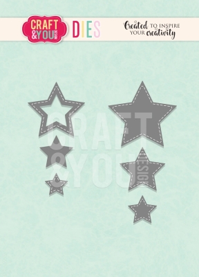 Craft&You Design Stanzformen Sterne Stars Dies