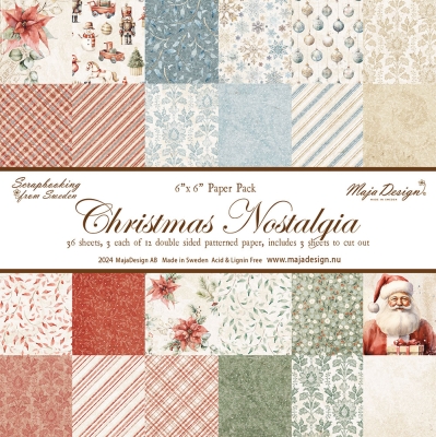 Maja Design Christmas Nostalgia Papierpack 6x6