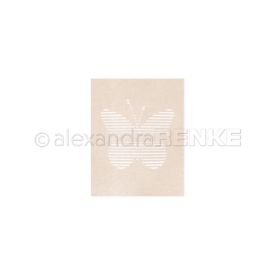 Alexandra Renke Stanzform Lamellen Schmetterling 8.0x7.5cm