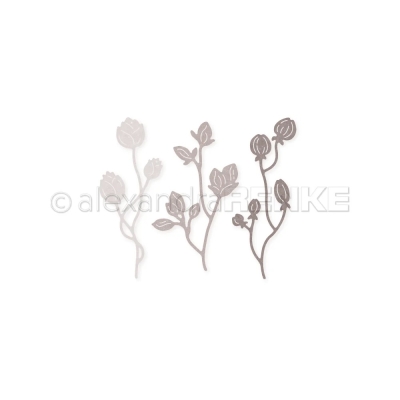 Alexandra Renke Stanzformen Knospen-Zweige PRE-ORDER Lieferbar ab 20.06.2025
