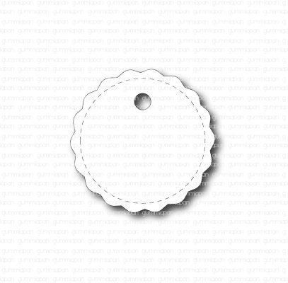 Gummiapan Stanzform Mini Cookie Tag 2.5cm