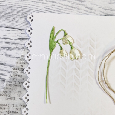 Gummiapan Stanzform Spring Snowflake PRE-ORDER Lieferbar ab 02.03.2026