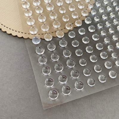 Klebeperlen Tautropfen transparent selbstklebend