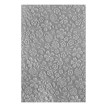 Spellbinders 3D Prägeschablone Blumen Flower Frenzy 14.5x22.0cm