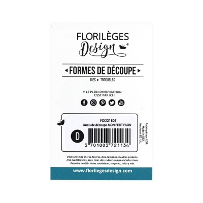 Florilèges Design Stanzschablone Kleines Reh Mon petit faon 4.2x5.5cm