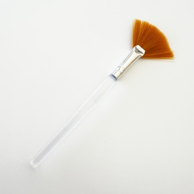 Fächerpinsel aus Polyester 15cm