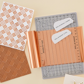 Spellbinders Hitzeaktivierte Folie Satin Rose Gold 12.7cm x 4.6m