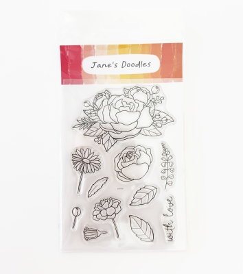 Jane's Doodles Clearstempel Hope 10.0x14.5cm