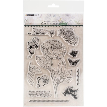 Studio Light Clearstempel Jenine's Mindful Peony 15.0x21.0cm