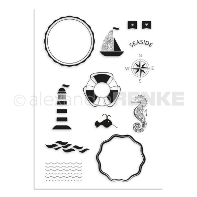 Alexandra Renke Clearstempel Set An der See Clear Stamps At the Sea