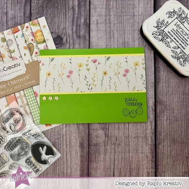Preview: LaCreativ Designpapier Kleine Osterwelt Paper Pack 6x6" - 24 Bogen