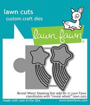 Lawn Fawn - Stanzschablone Reveal Wheel Shooting Star Add-On