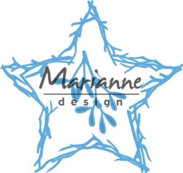 Marianne Design Stanzschablonen Naturstern 10.5cm