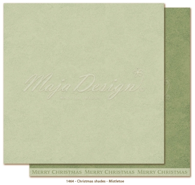Maja Design Papier Monochromes Christmas Shades Mistletoe 12x12"