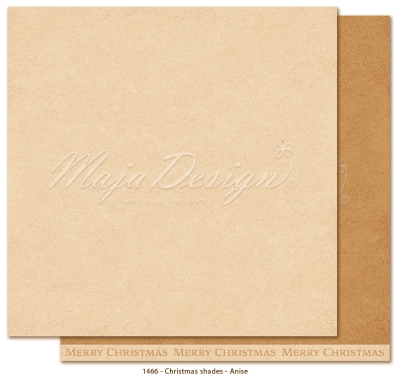Maja Design Papier Monochromes Christmas Shades Anise 12x12"